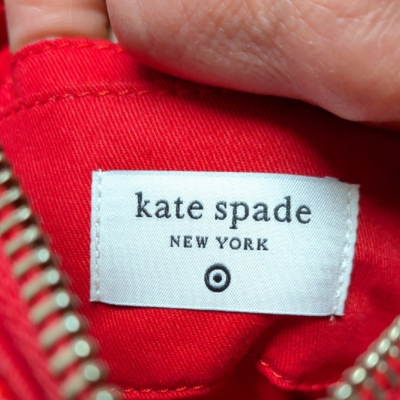 Kate Spade Red and White Beaded Wristlet - Picture 7 of 8